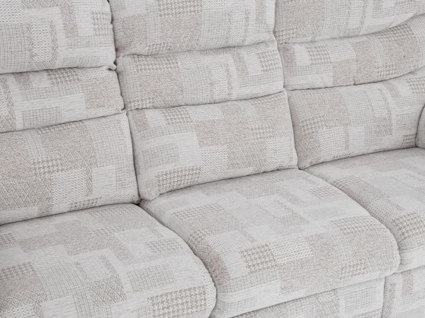 Malvern 17 3 Seater Sofa (Double Manual Recliners) - type B (Fabric)