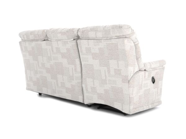 Malvern 17 3 Seater Sofa (Double Manual Recliners) - type B (Fabric)