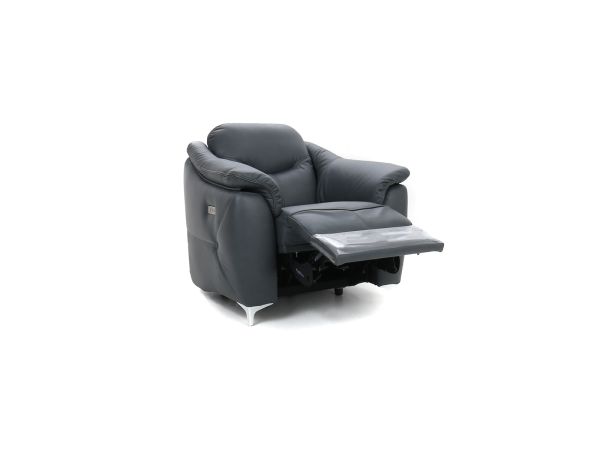 Jackson Power Recliner Chair In Leather Range L