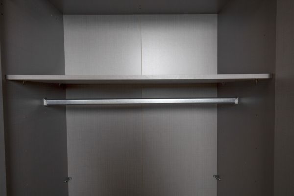 Dresden 1.35 combi wardrobe (Light grey)