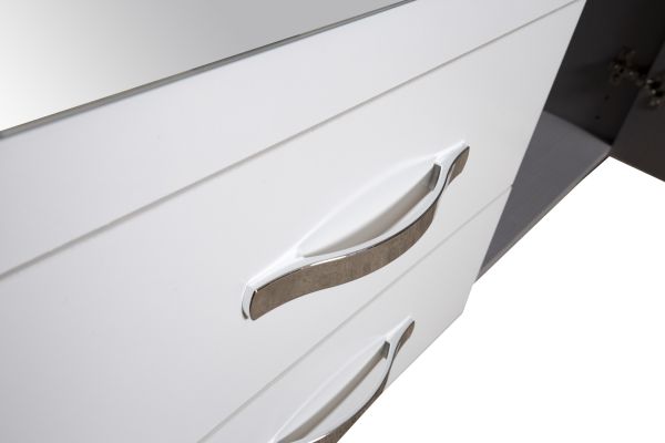 Dresden 1.35 combi wardrobe (Light grey)