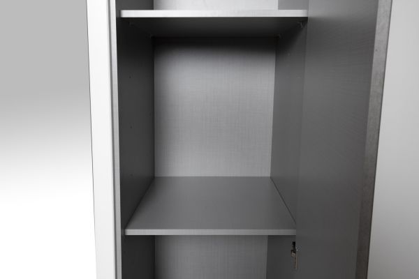Dresden 1.35 combi wardrobe (Light grey)