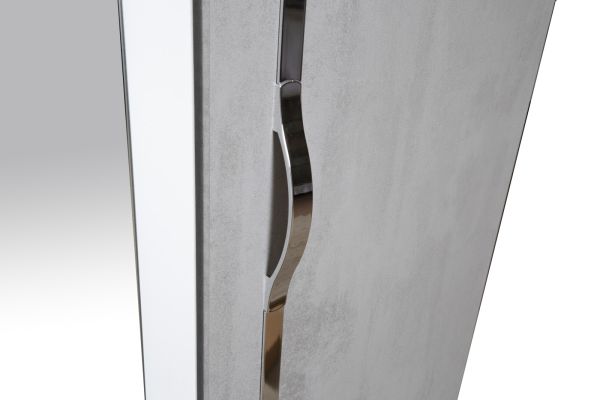 Dresden 1.35 combi wardrobe (Light grey)