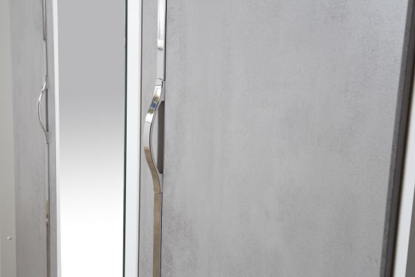 Dresden 1.35 combi wardrobe (Light grey)