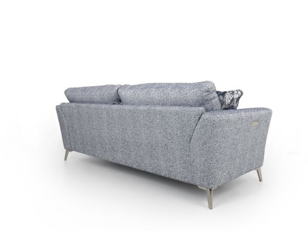 Milo 3 seater (motion lounger) - type Fabric