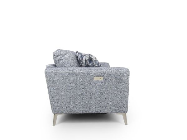 Milo 3 seater (motion lounger) - type Fabric