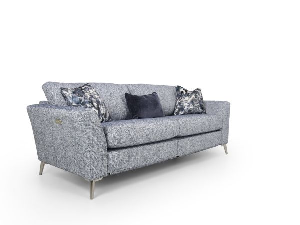Milo 3 seater (motion lounger) - type Fabric