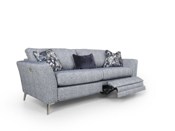 Milo 3 seater (motion lounger) - type Fabric