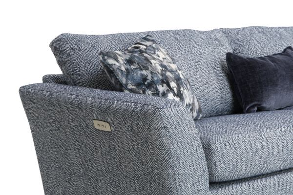 Milo 3 seater (motion lounger) - type Fabric