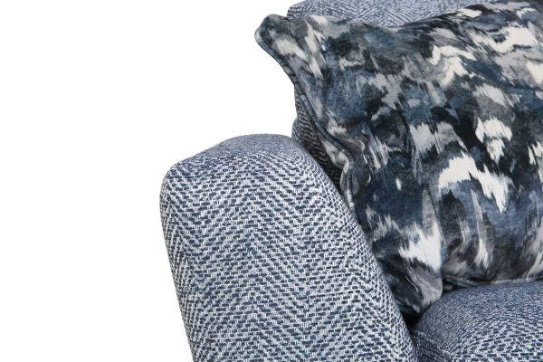 Milo 3 seater (motion lounger) - type Fabric