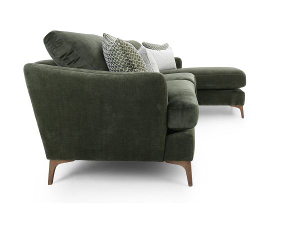 Ophelia 2.5 seater (chaise sofa) (rhf chaise) (complete) - type Fabric