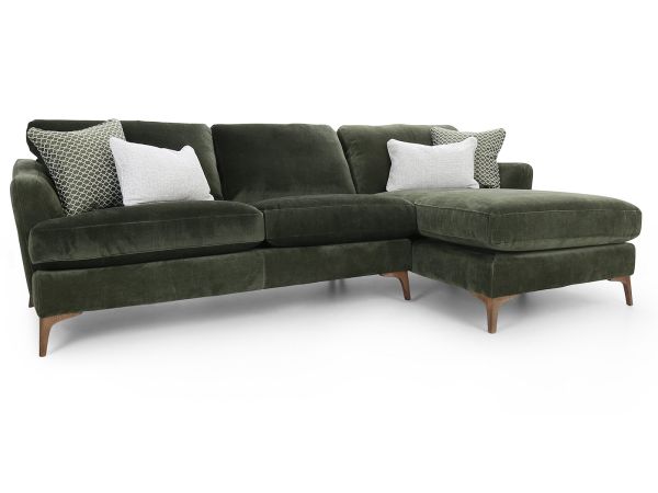 Ophelia 2.5 seater (chaise sofa) (rhf chaise) (complete) - type Fabric