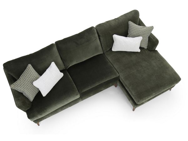 Ophelia 2.5 seater (chaise sofa) (rhf chaise) (complete) - type Fabric