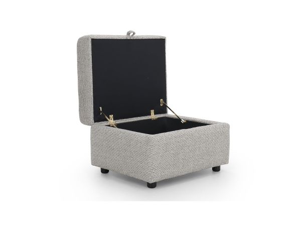 Ophelia Footstool (storage) - type Fabric