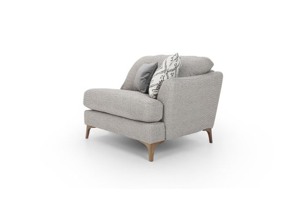 Ophelia Snuggler (rhf arm) - type Fabric