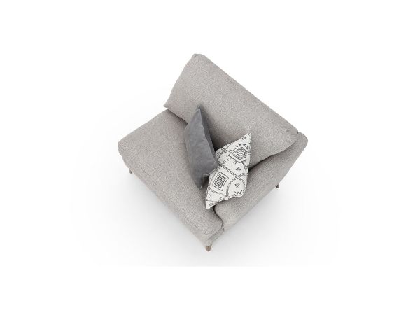 Ophelia Snuggler (rhf arm) - type Fabric