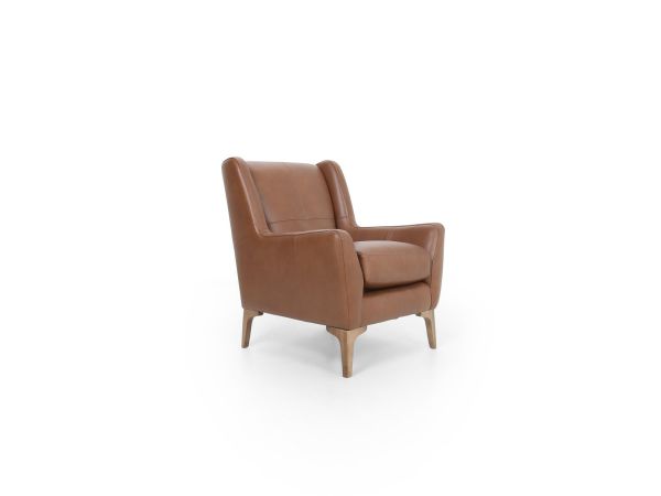 Ophelia Accent chair - type Leather