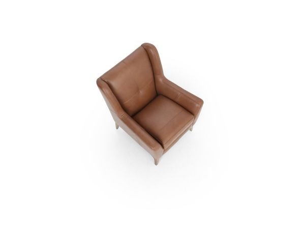 Ophelia Accent chair - type Leather