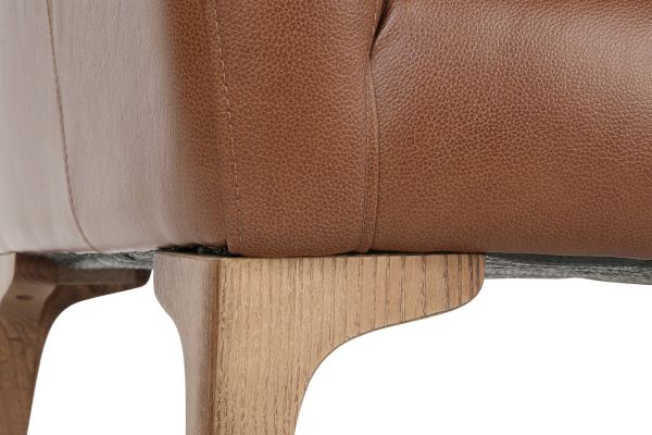 Ophelia Accent chair - type Leather