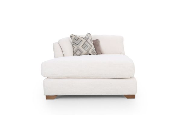 Maxime Large chaise end (lhf arm) - type Mikah Fabric