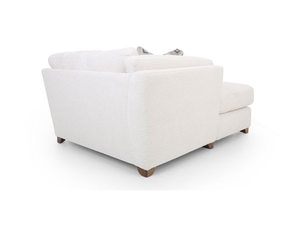 Maxime Large chaise end (lhf arm) - type Mikah Fabric