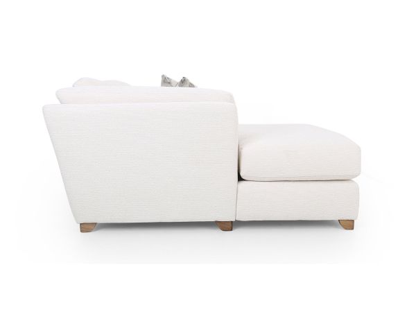 Maxime Large chaise end (lhf arm) - type Mikah Fabric