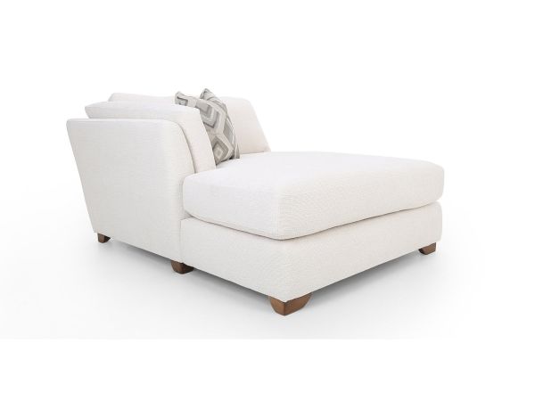Maxime Large chaise end (lhf arm) - type Mikah Fabric