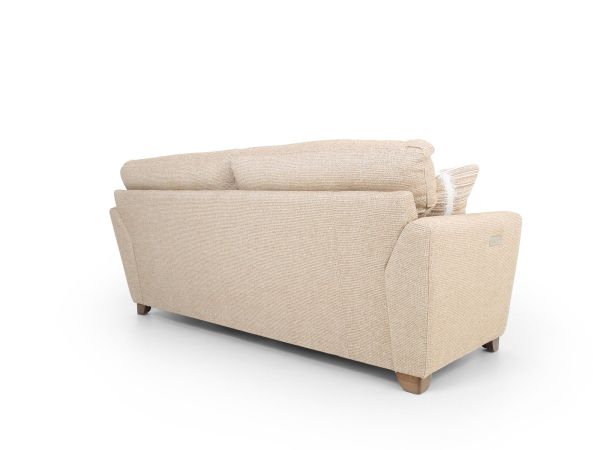 Credenza 3 seater (motion lounger) - type Fabric
