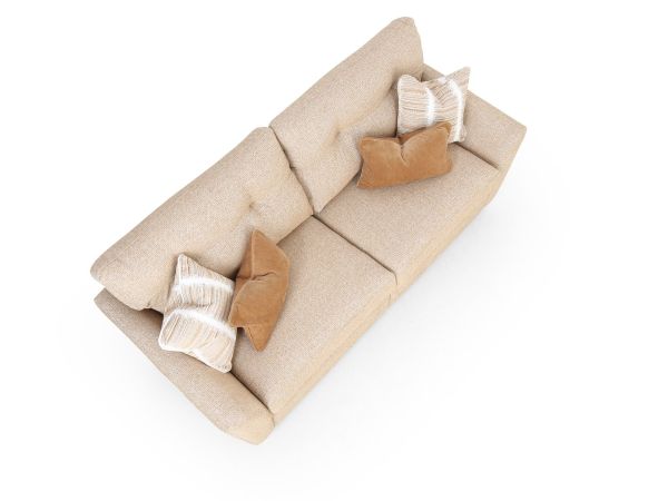 Credenza 3 seater (motion lounger) - type Fabric