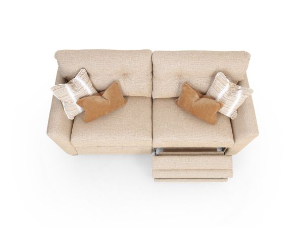 Credenza 3 seater (motion lounger) - type Fabric