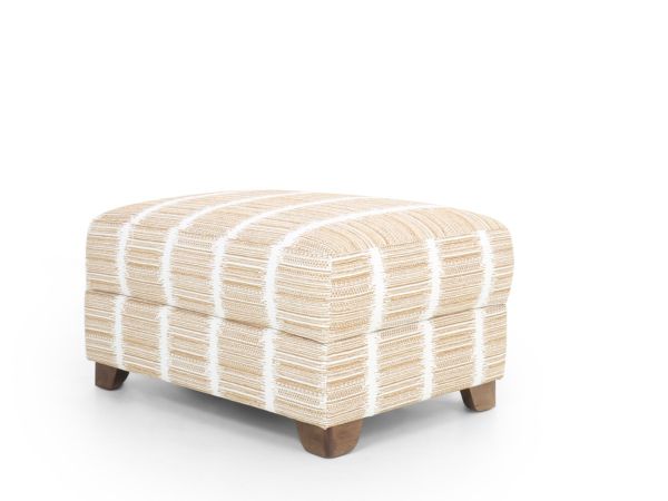 Credenza Large storage stool Accent Fabric