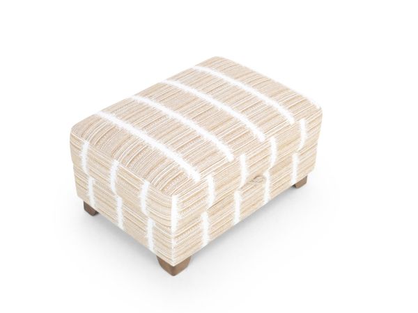 Credenza Large storage stool Accent Fabric