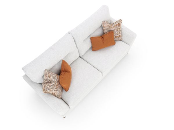 Paolo 3 seater sofa - type Fabric