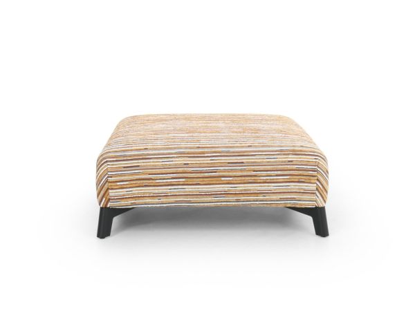 Paolo Designer footstool - type Accent Fabric