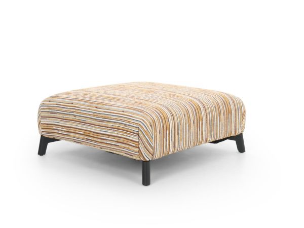 Paolo Designer footstool - type Accent Fabric