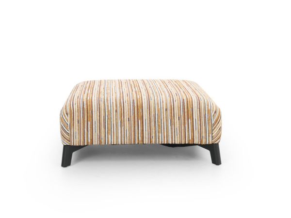 Paolo Designer footstool - type Accent Fabric