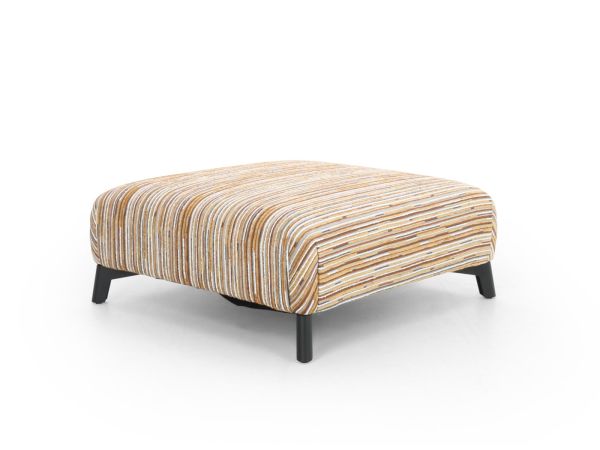 Paolo Designer footstool - type Accent Fabric