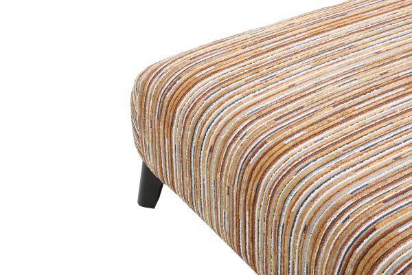 Paolo Designer footstool - type Accent Fabric