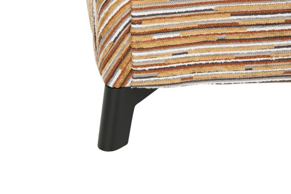 Paolo Designer footstool - type Accent Fabric