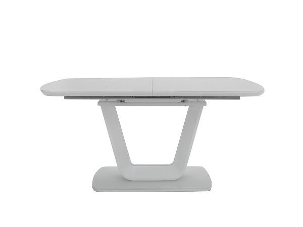 Parma Extending dining table (160/200cm) (light grey matt)