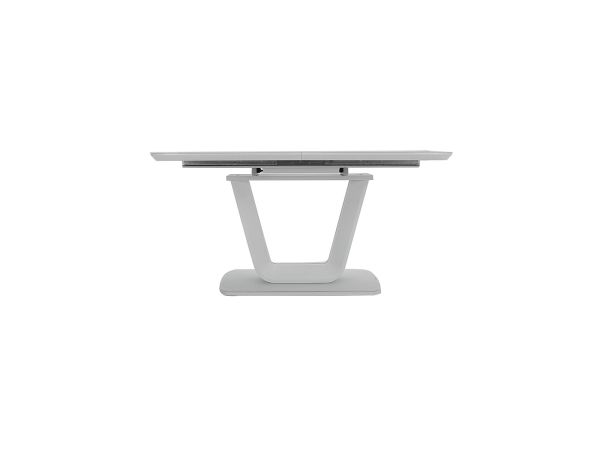 Parma Extending dining table (160/200cm) (light grey matt)