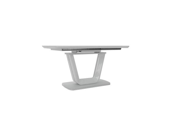 Parma Extending dining table (160/200cm) (light grey matt)