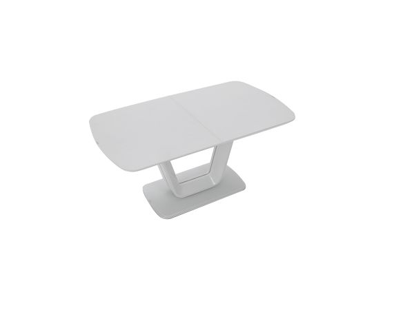 Parma Extending dining table (160/200cm) (light grey matt)