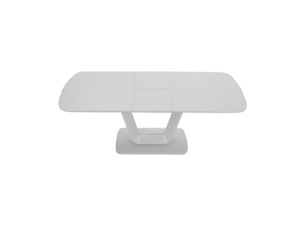 Parma Extending dining table (160/200cm) (light grey matt)