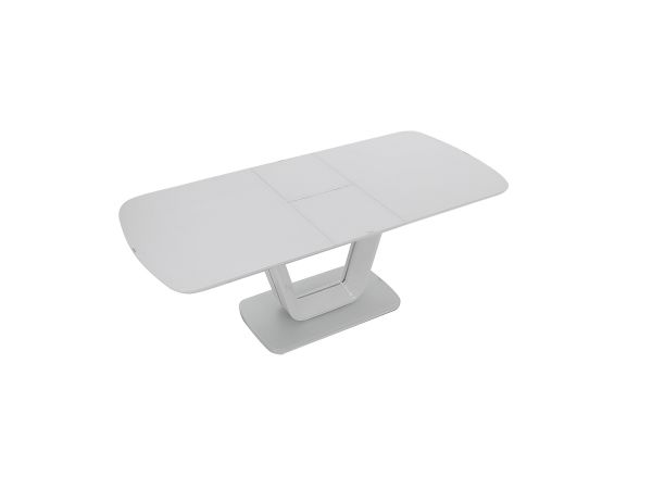 Parma Extending dining table (160/200cm) (light grey matt)
