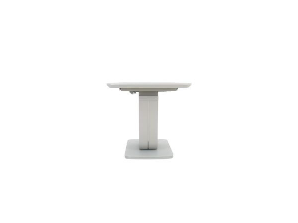 Parma Extending dining table (120/160cm) (light grey matt)
