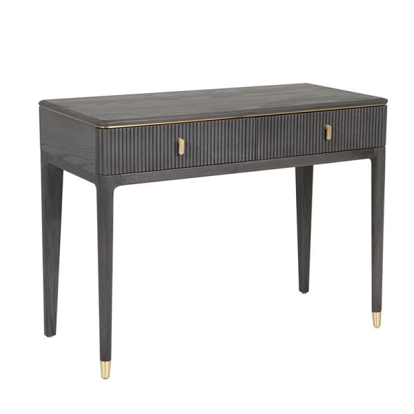 Ancelotti Dressing table with 2 drawers Ebony