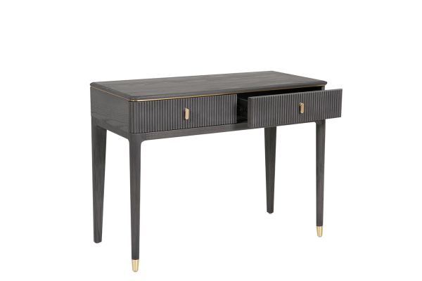 Ancelotti Dressing table with 2 drawers Ebony