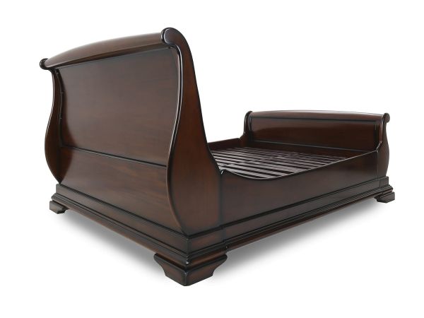 Annecy 150cm bedstead high footboard