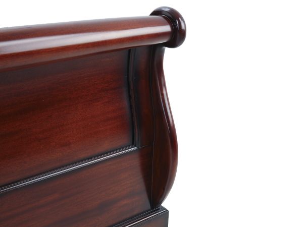 Annecy 150cm bedstead high footboard